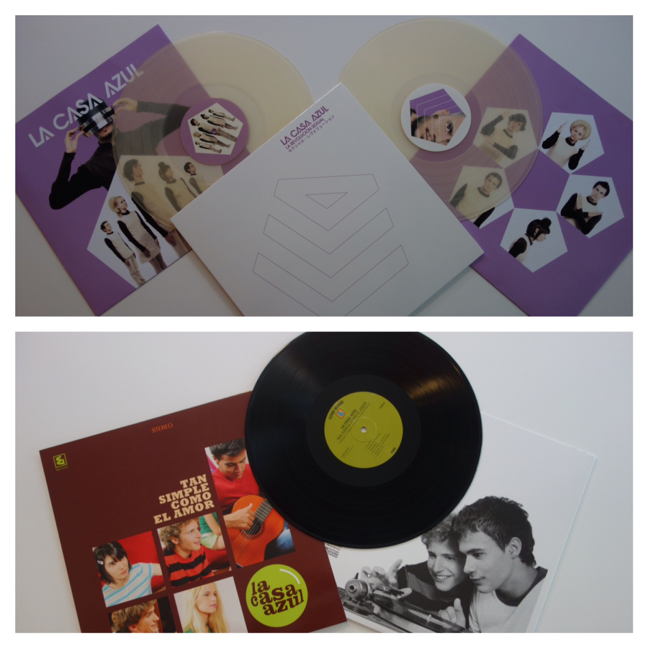 Imagen destacada de noticia: LA CASA AZUL: Reediciones en vinilo de "Tan Simple Como El Amor" LP y "La Revolución Sexual" Doble LP